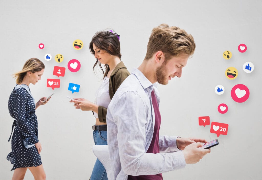 redes sociais